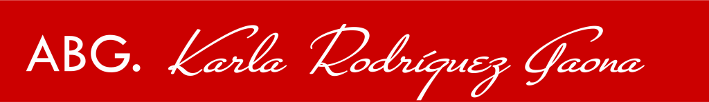 Karla Rodríguez Gaona Abogada